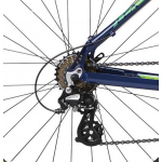 Horský bicykel 26" Kross Lea 2.0 XS 15" Granátovo-zelený